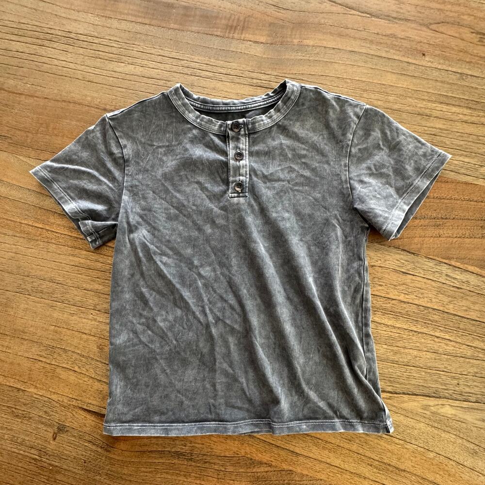 Little Bipsy Toddler Boy Henley - Size 5-6T